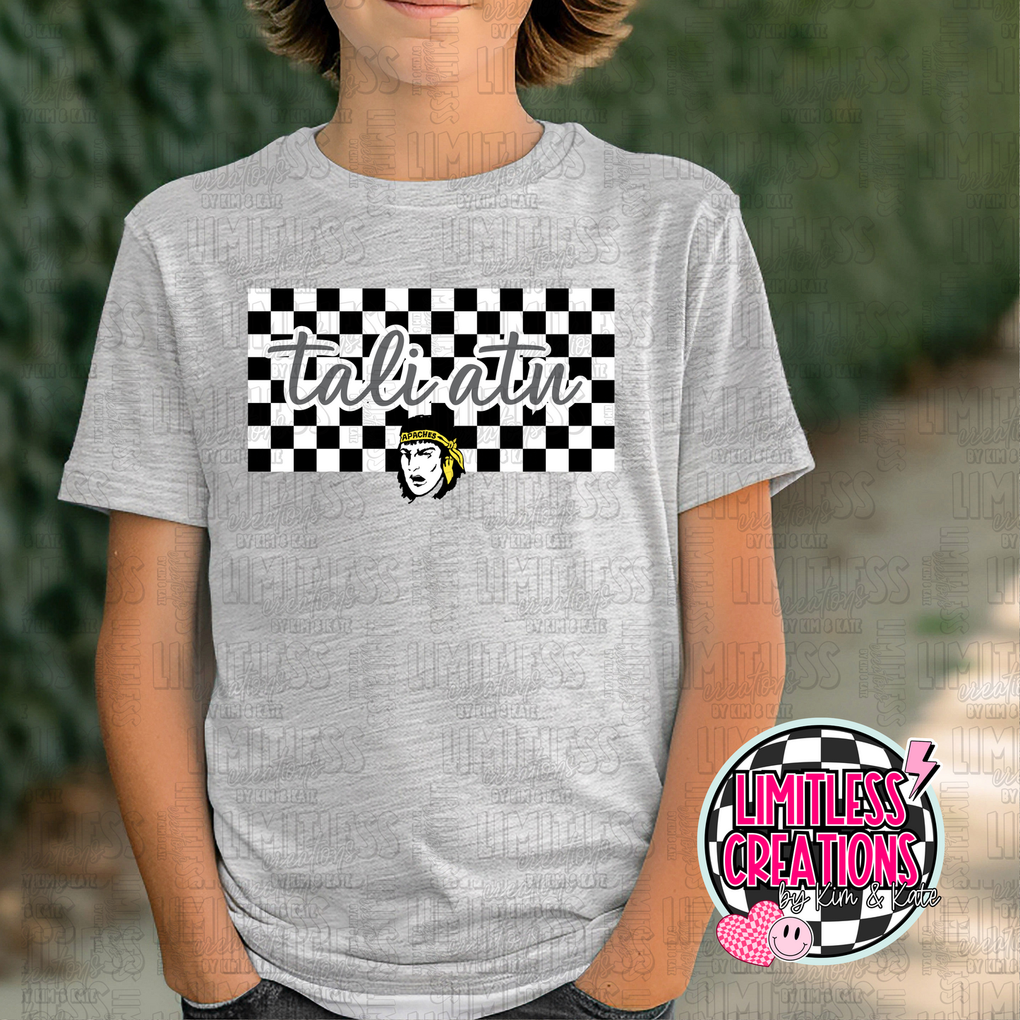 Fairview House: Checkered Graphic shirt
