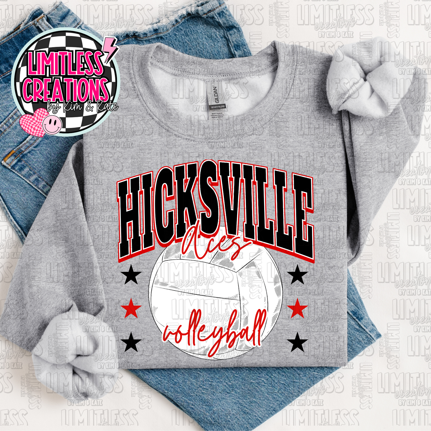 Hicksville Aces Volleyball Shirt