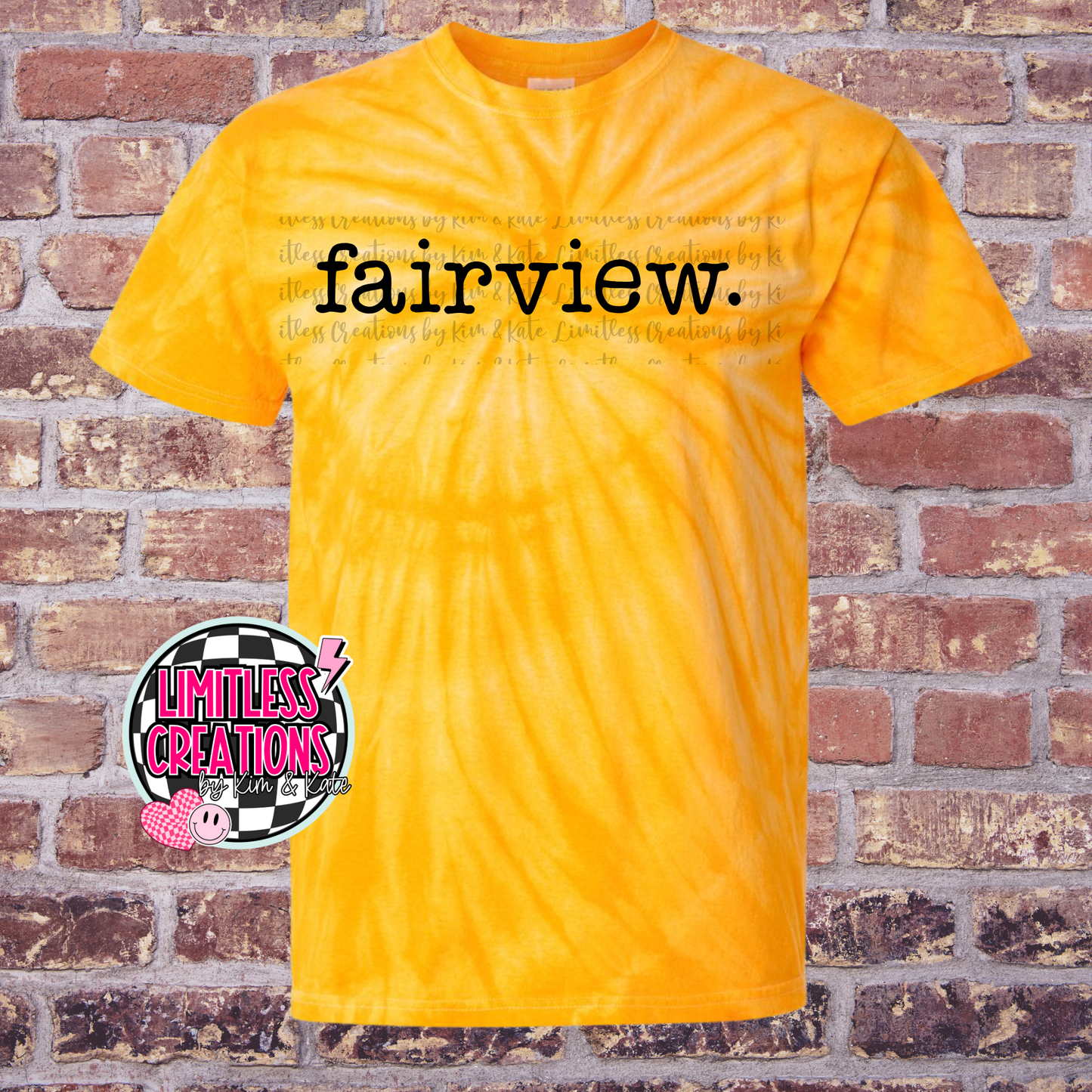 Fairview Apaches Font Shirt
