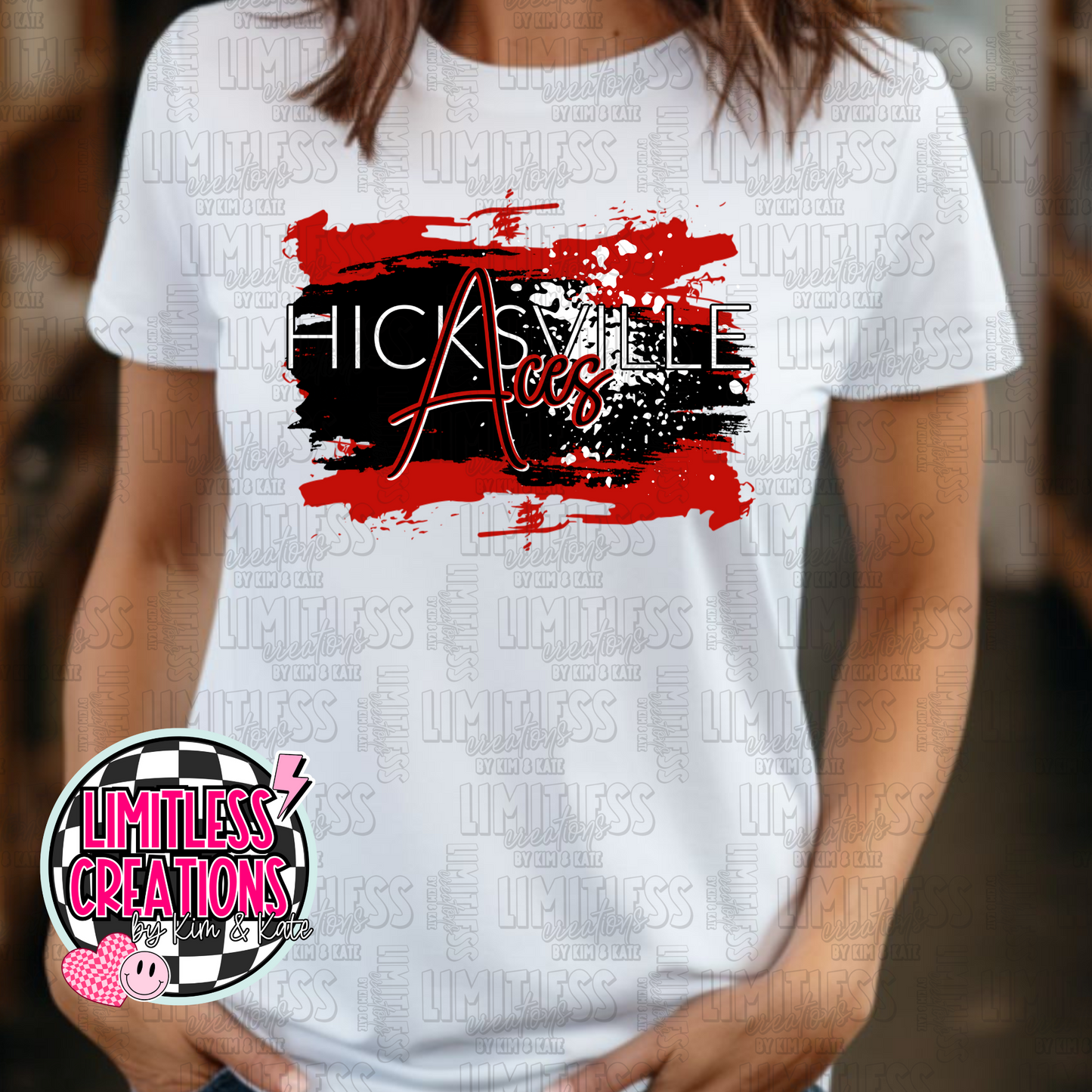 Hicksville Aces Paint Splash Shirt
