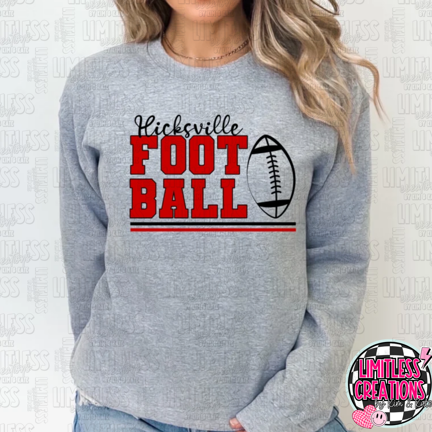 Hicksville Aces Football Graphic Shirt