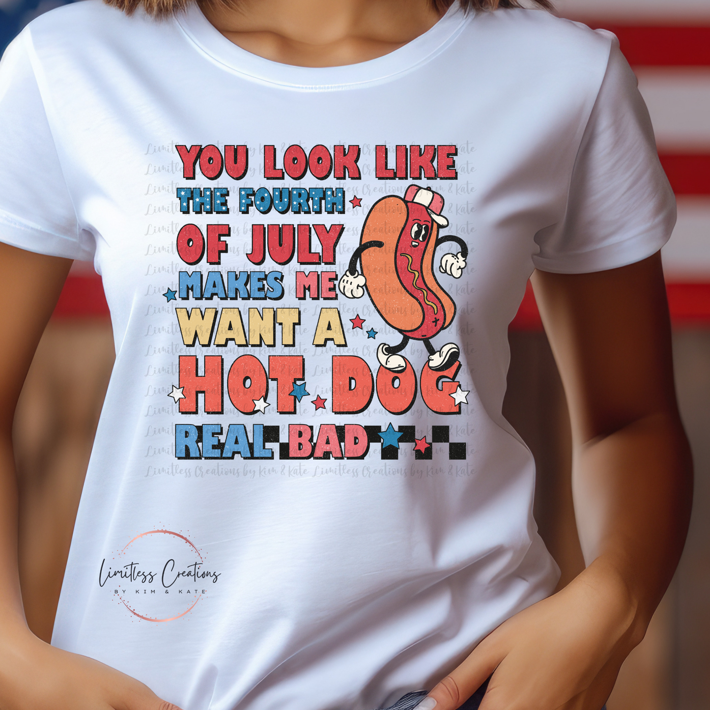 YOU LOOK LIKE THE 4TH OF JULY SHIRT