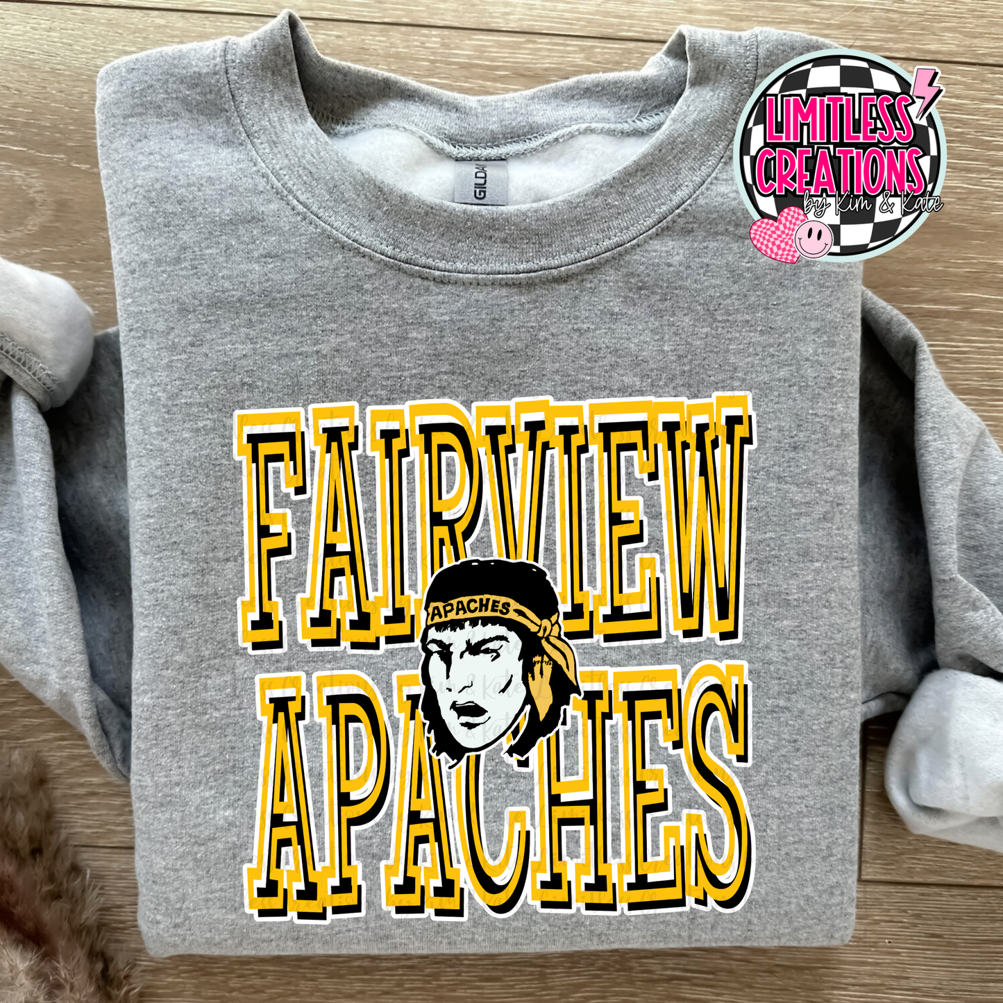 Fairview Apaches 3D Shirt