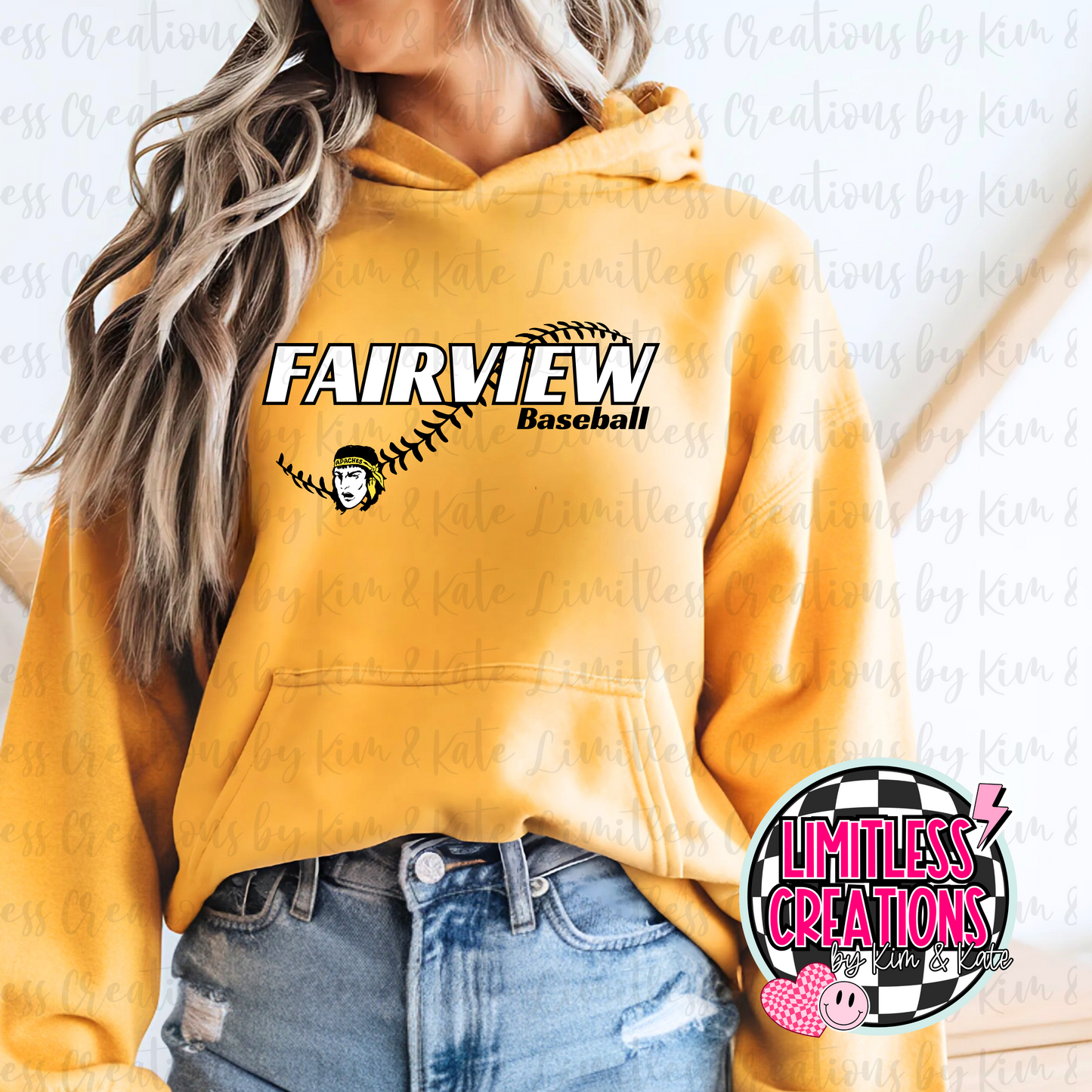 Fairview Apaches Baseball School Spirit Shirt