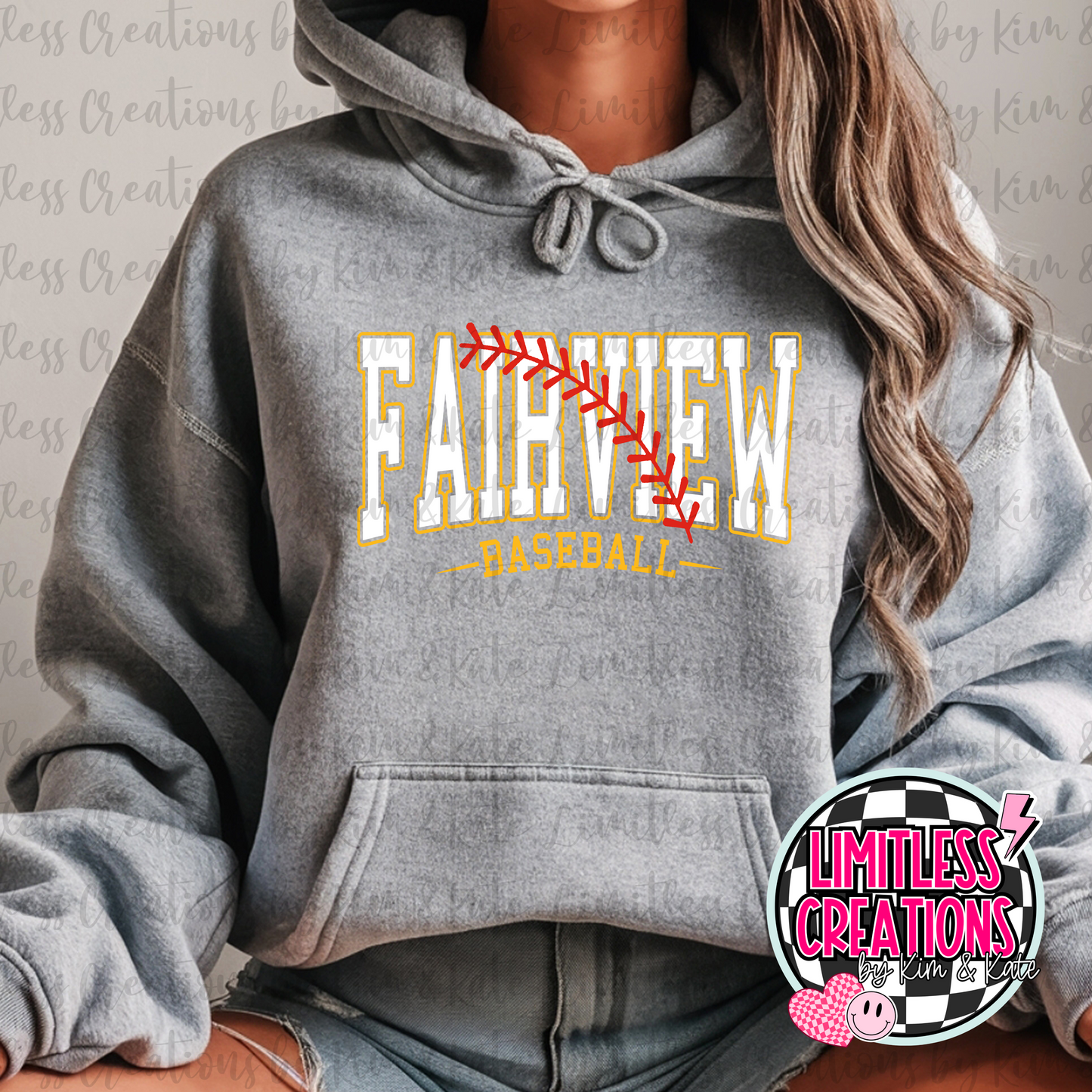 Fairview Apaches Baseball School Spirit Shirt