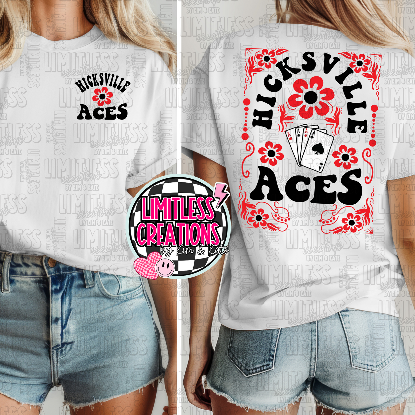 Hicksville Aces Retro Style Shirt