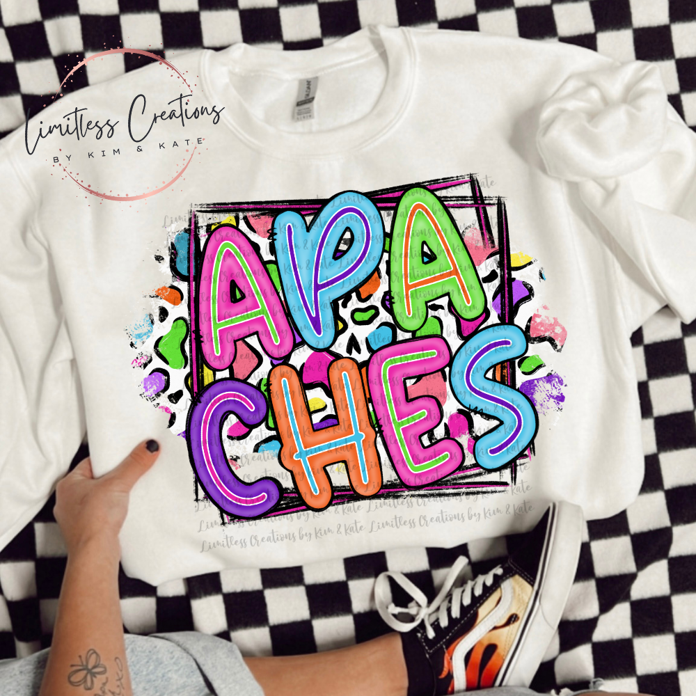 Bright Colors Apaches Shirt