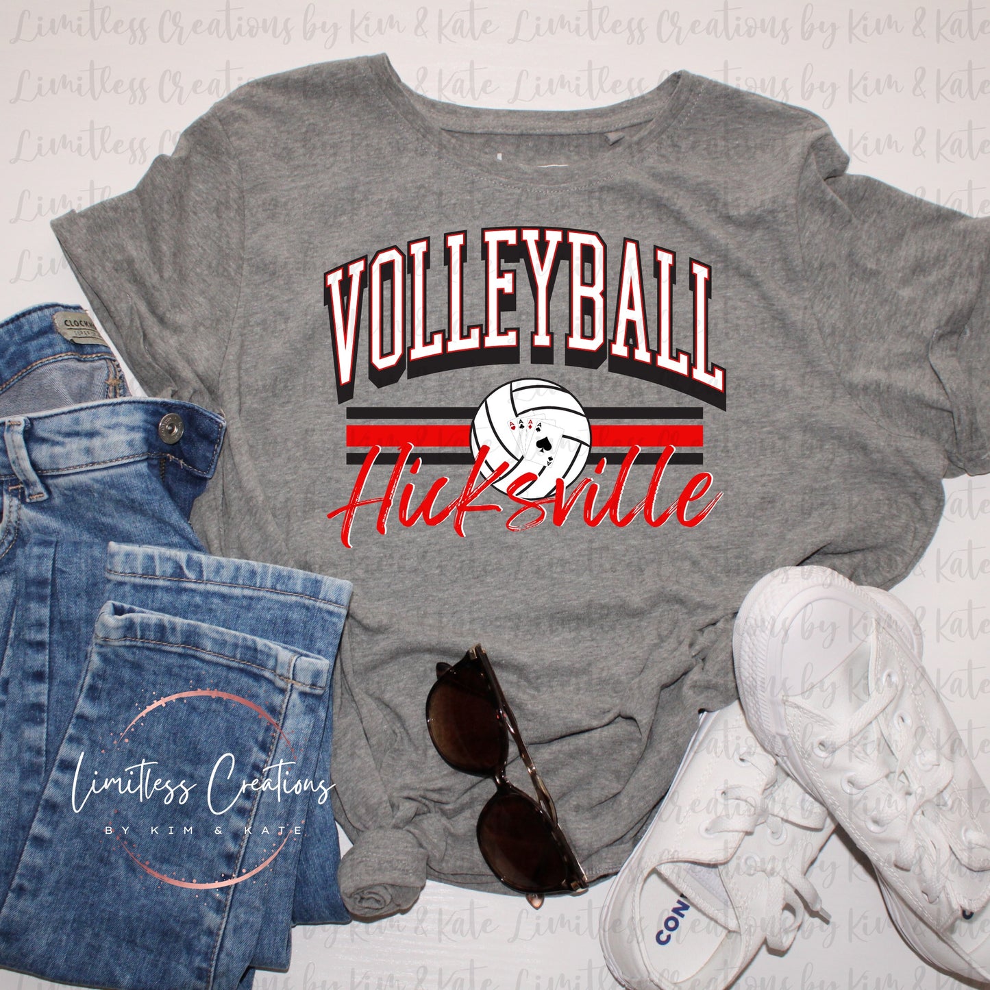 Hicksville Volleyball Shirt