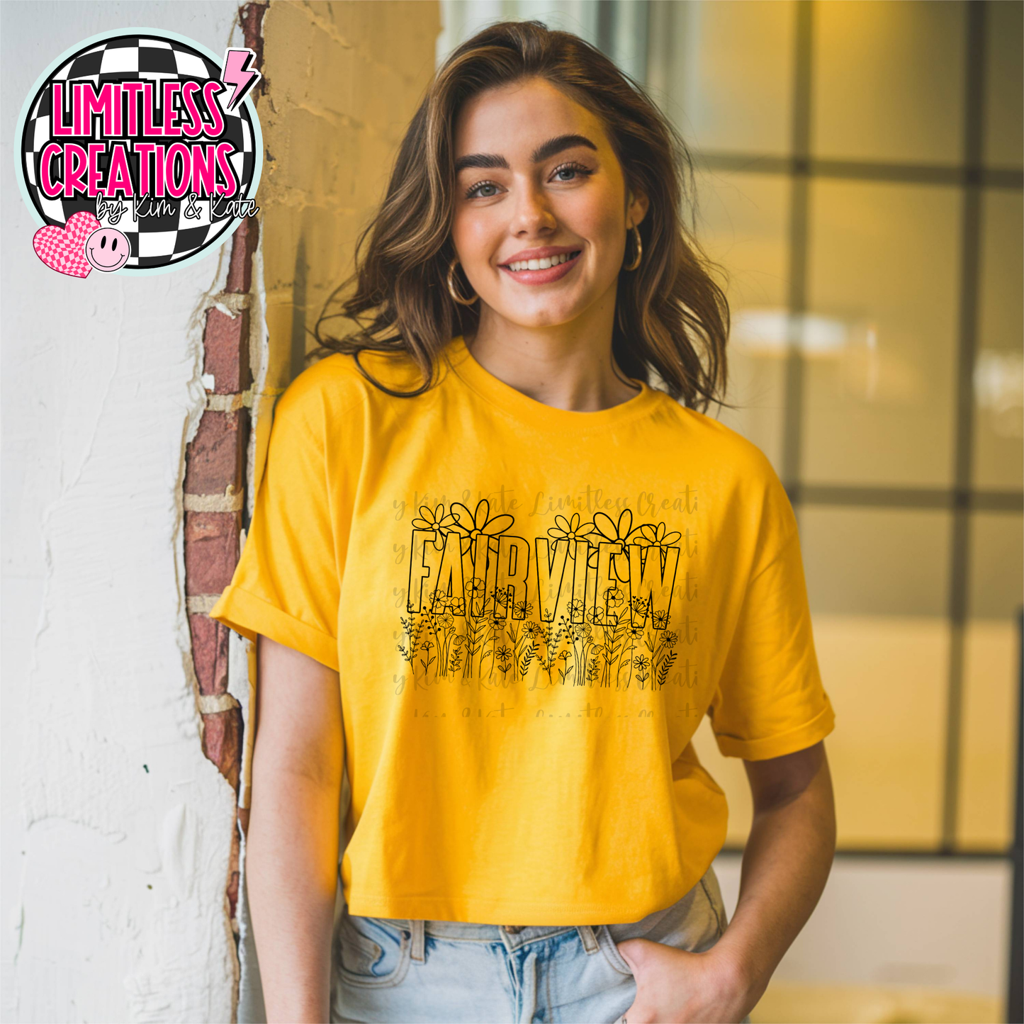 Fairview Apaches Floral Design Shirt