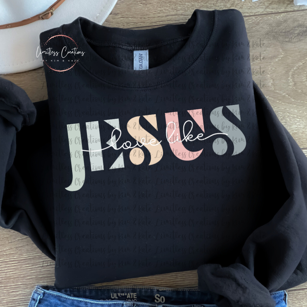 Love Like Jesus Pastel Shirt