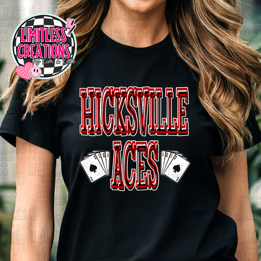 Hicksville Aces 3D Shirt
