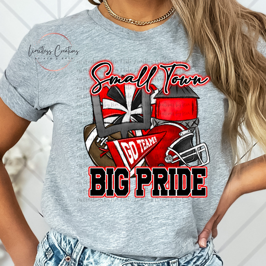 Small Town Big Pride Graphic Shirt