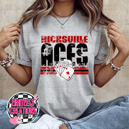 Hicksville Aces Bold Lines Shirt
