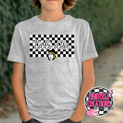 Fairview House: Checkered  Graphic shirt