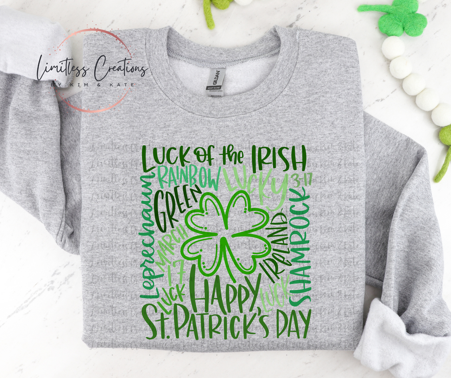 St. Patrick's Day Words Shirt