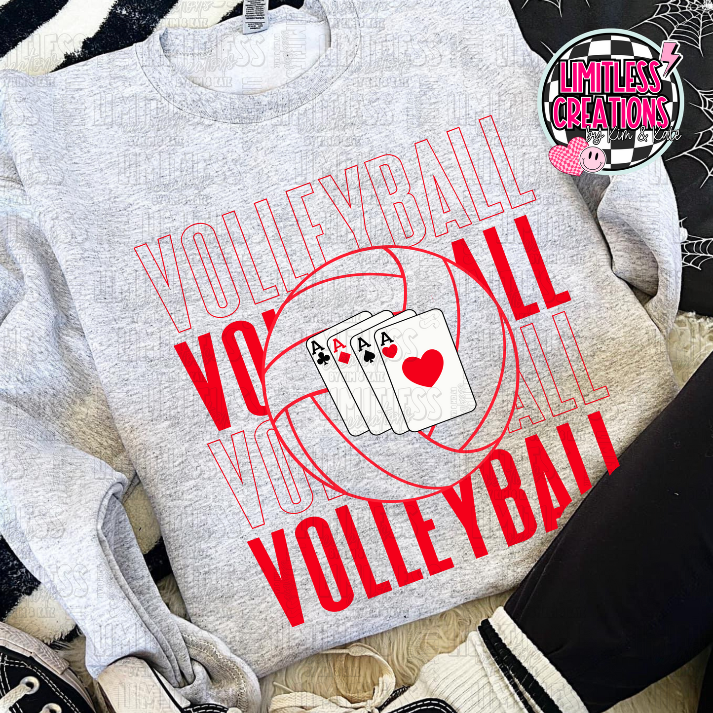 Aces Volleyball Graphic Shirt