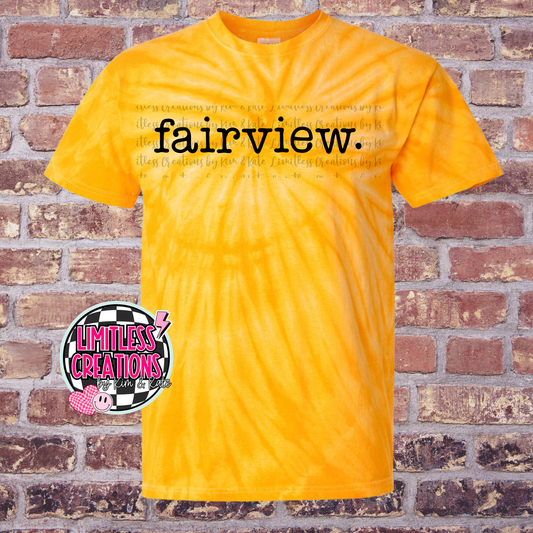 Fairview Apaches Font Shirt