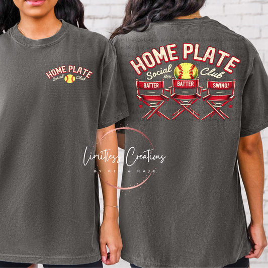 Softball Home Plate Social Club