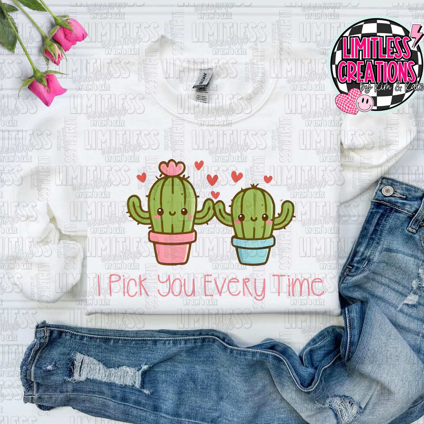 I Pick You Every time Valentine Shirt