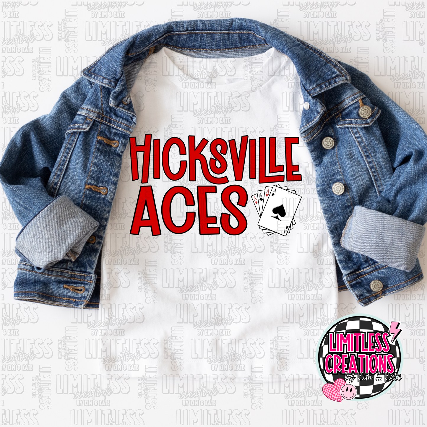 Hicksville Aces Cards Graphic Shirt