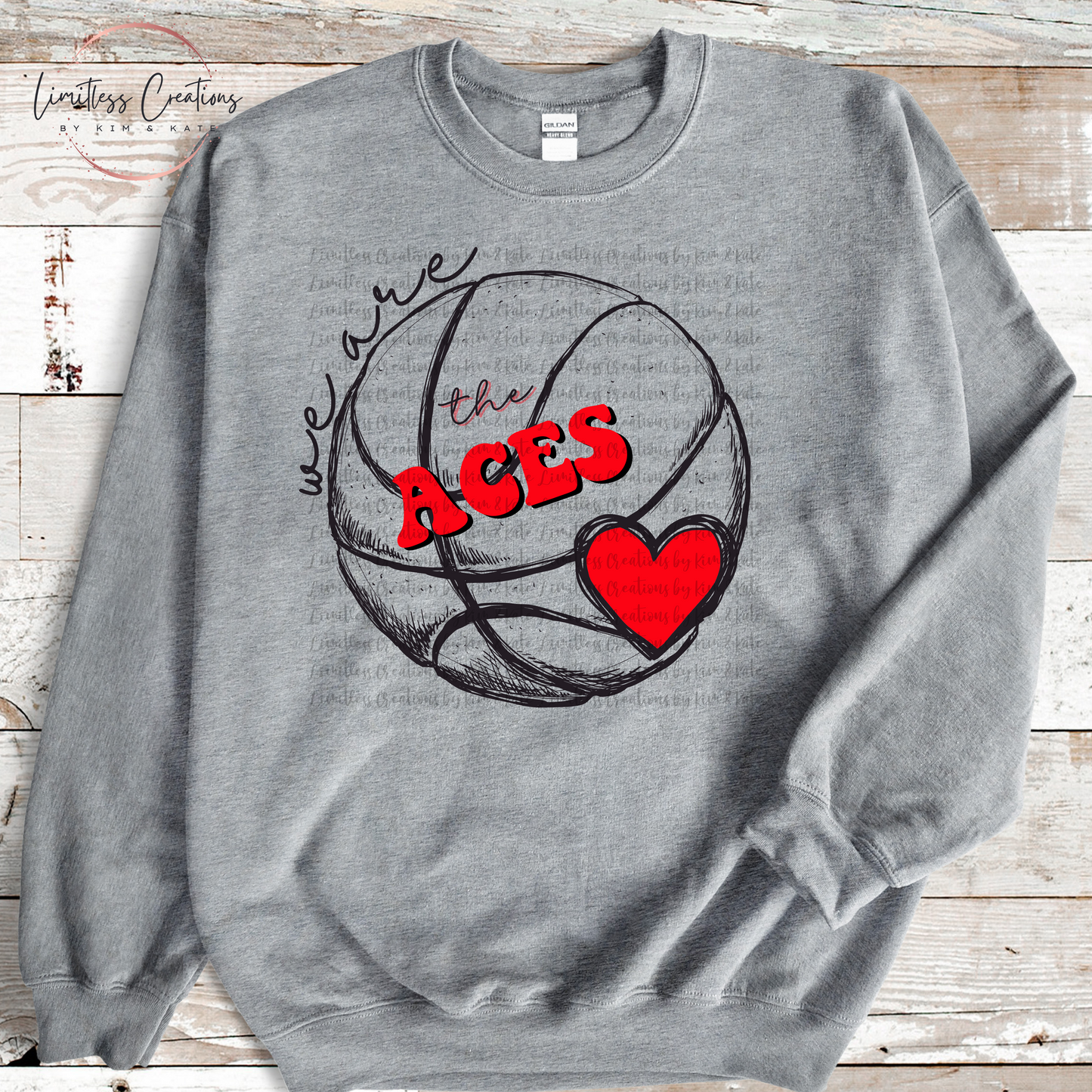 We Are Aces Basketball Graphic Shirt