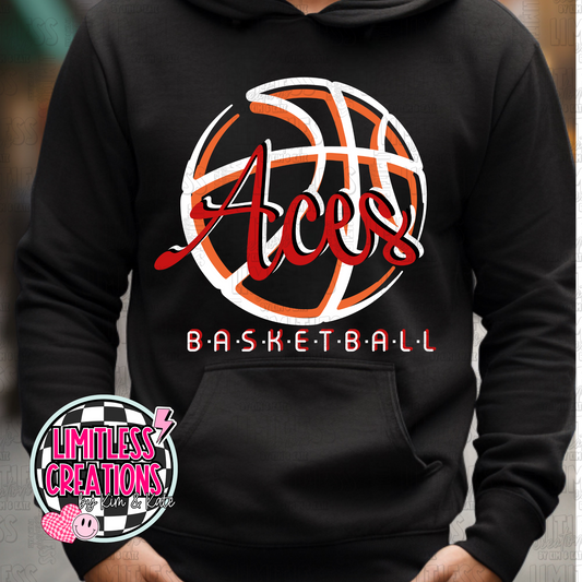 Hicksville Aces Basketball Shirt
