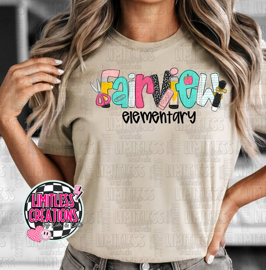 Fairview Apaches Elementary Shirt