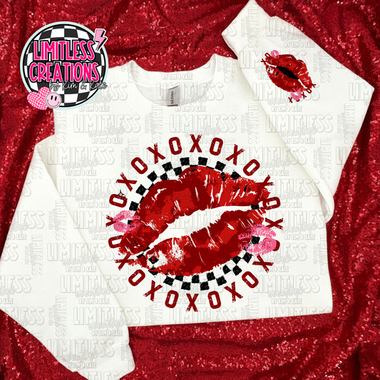 XO XO Lips Valentine Shirt