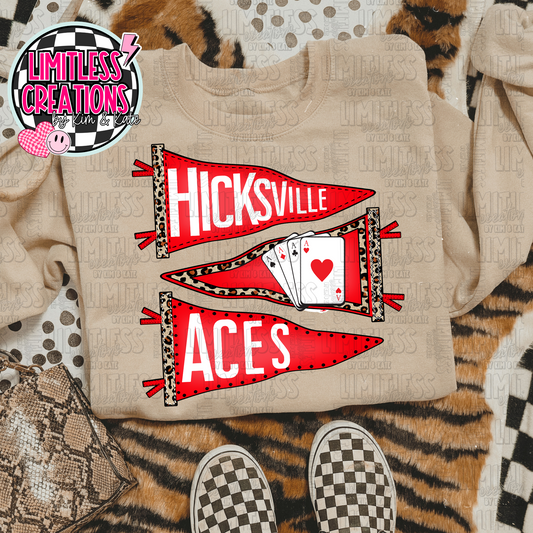 Hicksville Aces Pennants Shirt