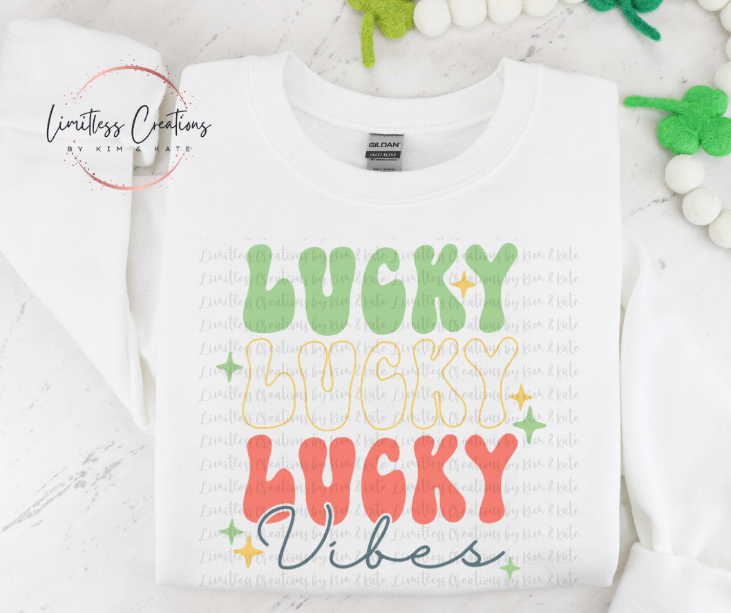 Lucky Vibes St Patrick's Day Shirt