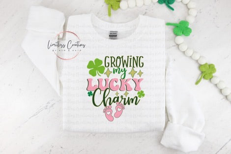 Growing My Lucky Charm St Patrick's Day Shirt