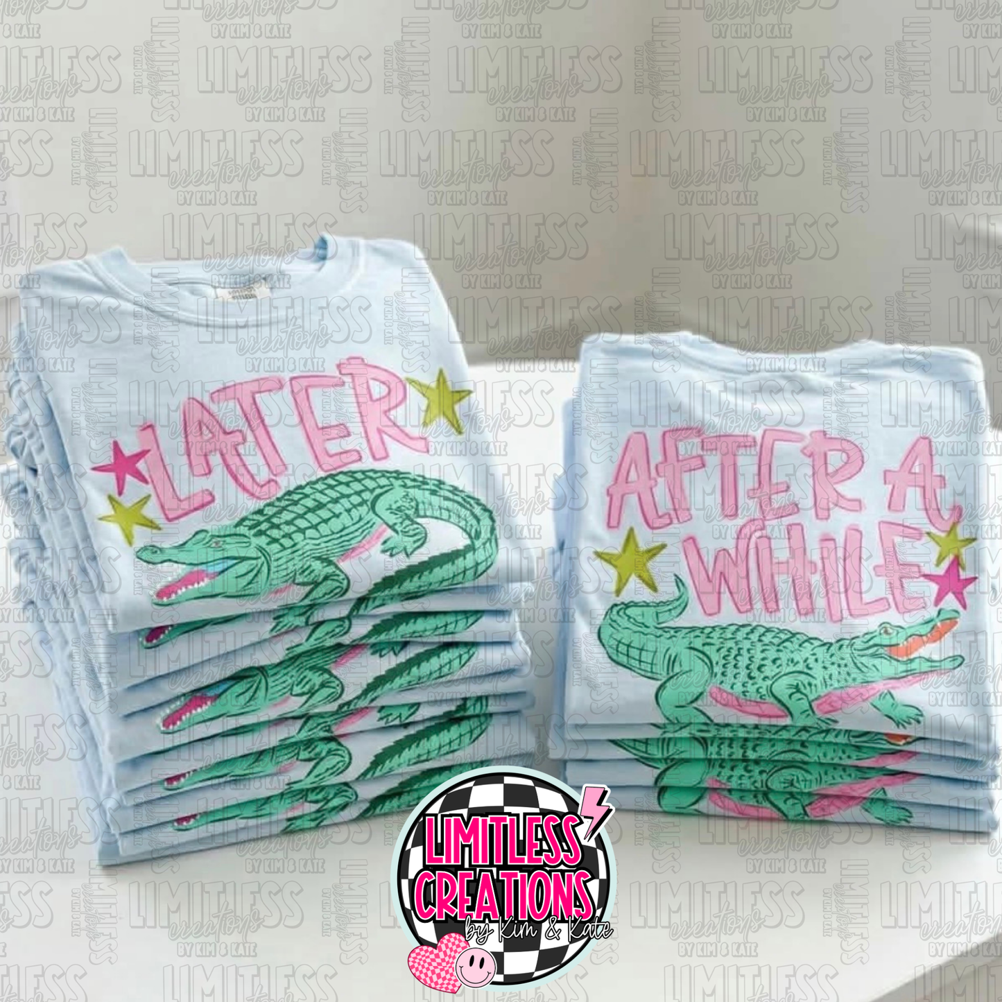 🐊 Later Gator, After Awhile Graphic Tee | Front & Back Shirt | Trendy Southern Style Tee