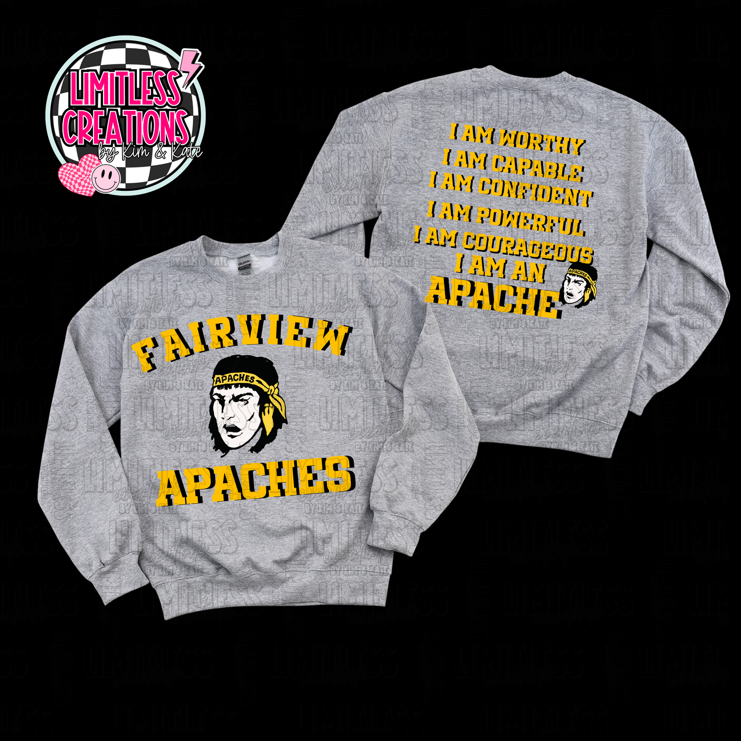 Fairview Apaches I Am An Apache shirt