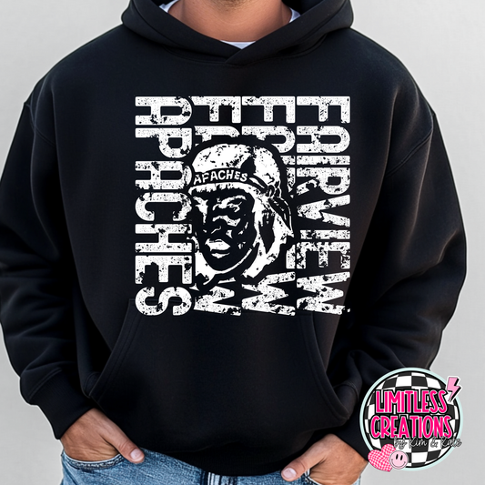 Fairview Apaches Grunge Offset Shirt