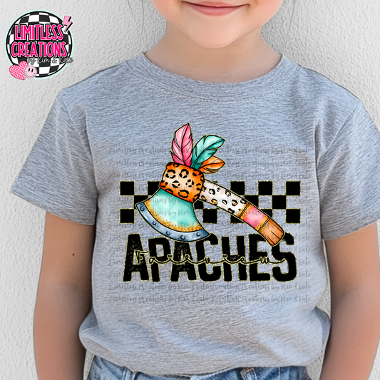 Fairview Apaches Color Block Hatchet Shirt