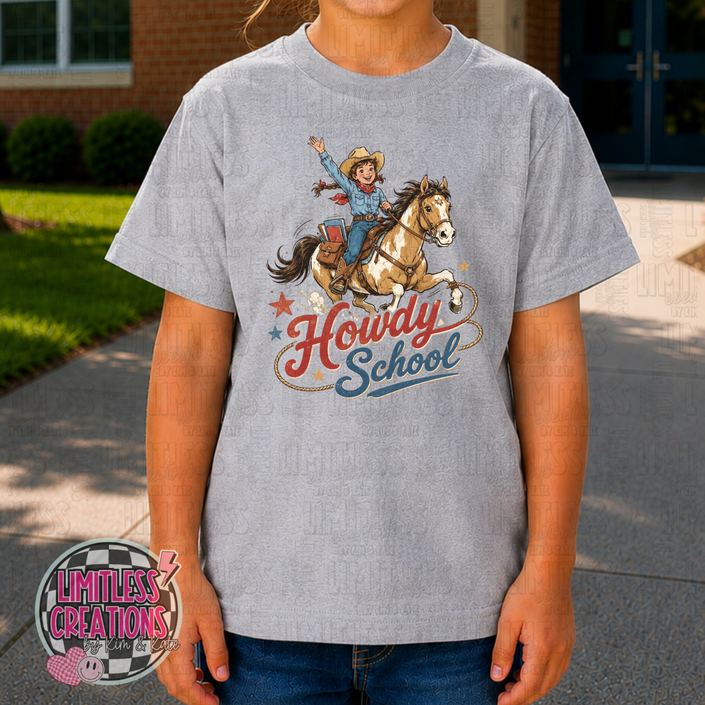 Cowgirl Back to School shirt