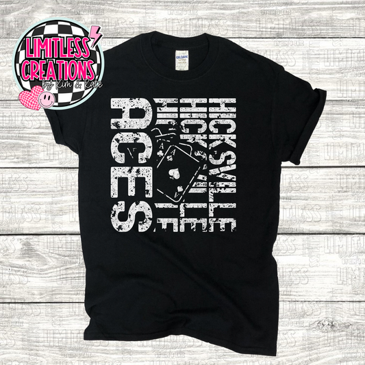 Hicksville Aces Disressed Shirt