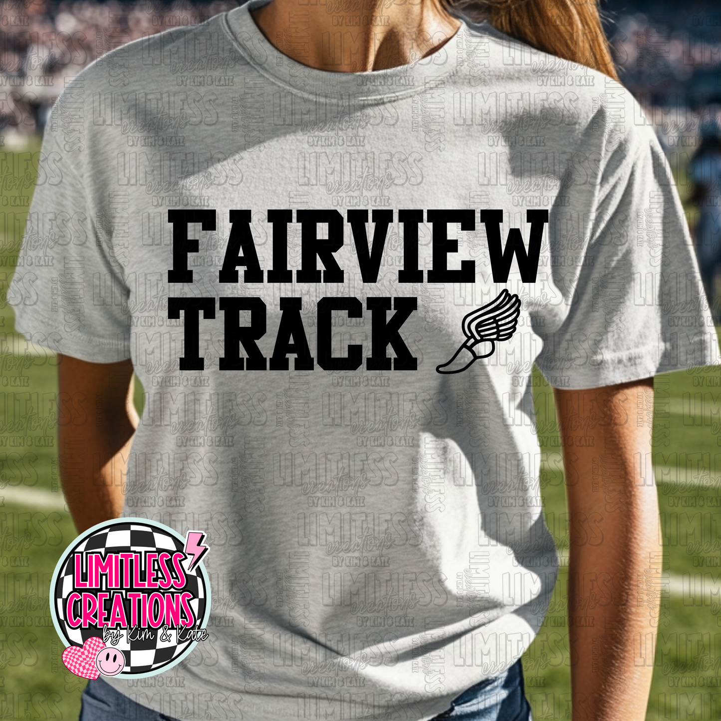 Fairview Apaches Track graphic Shirt
