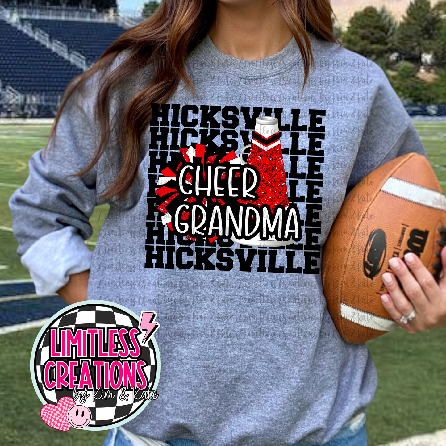 Aces Cheer Grandma Graphic Shirt