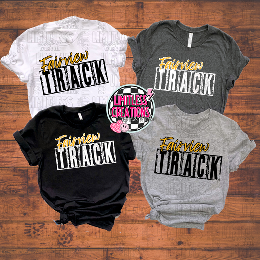 Fairview Apaches Track graphic Shirt