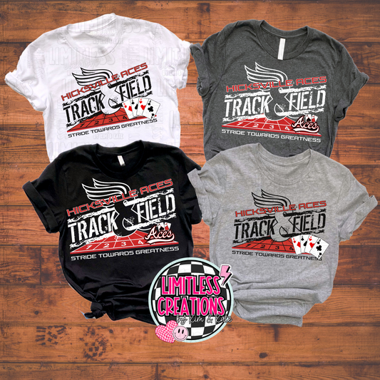 Hicksville Aces Track graphic Shirt