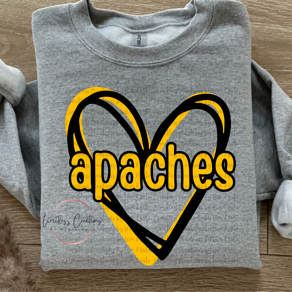 Apaches Heart Shirt