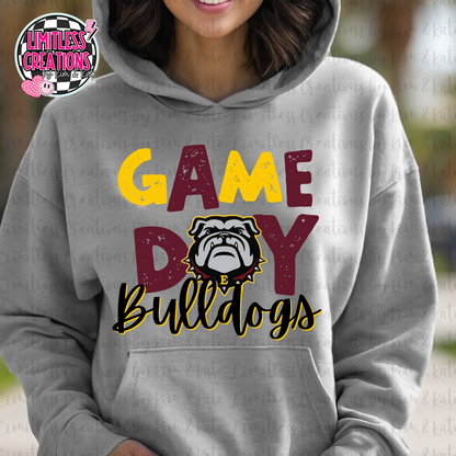 Bulldogs Game Day  Graphic Shirt