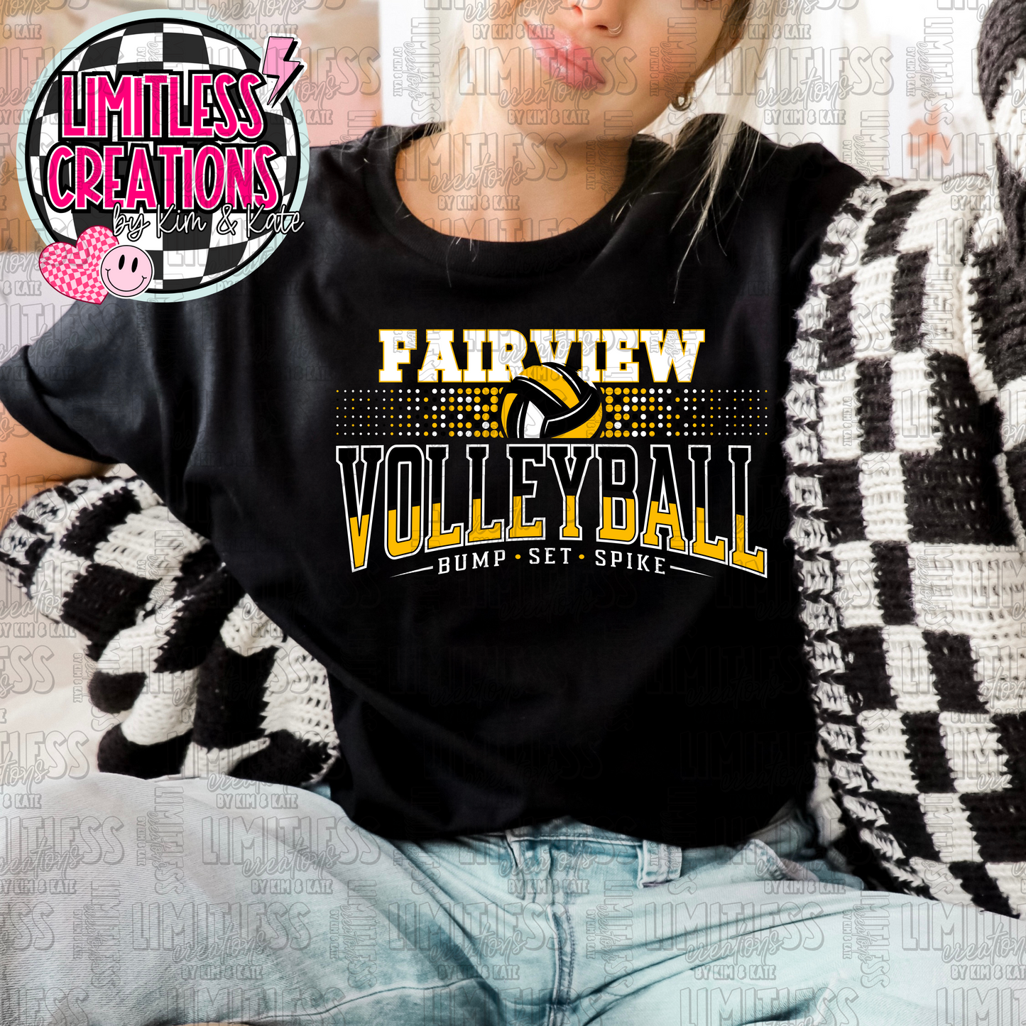 Fairview Volleyball Graphic Shirt