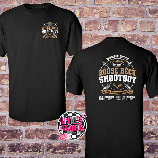 Roose Beck Shootout Memorial Fundraiser 2026 | Design 2