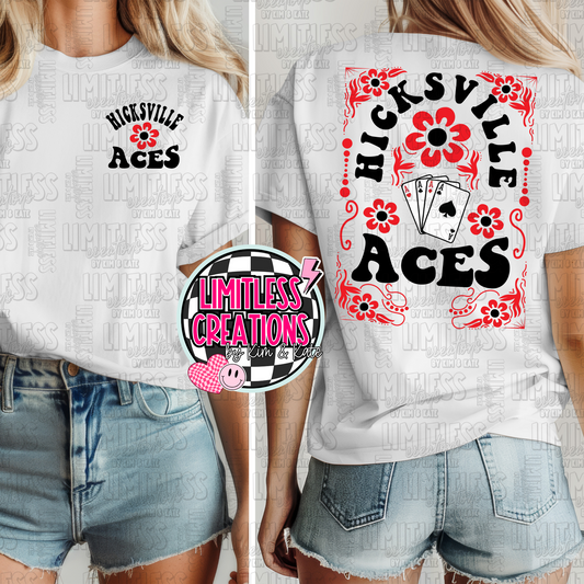 Hicksville Aces Retro Style Shirt