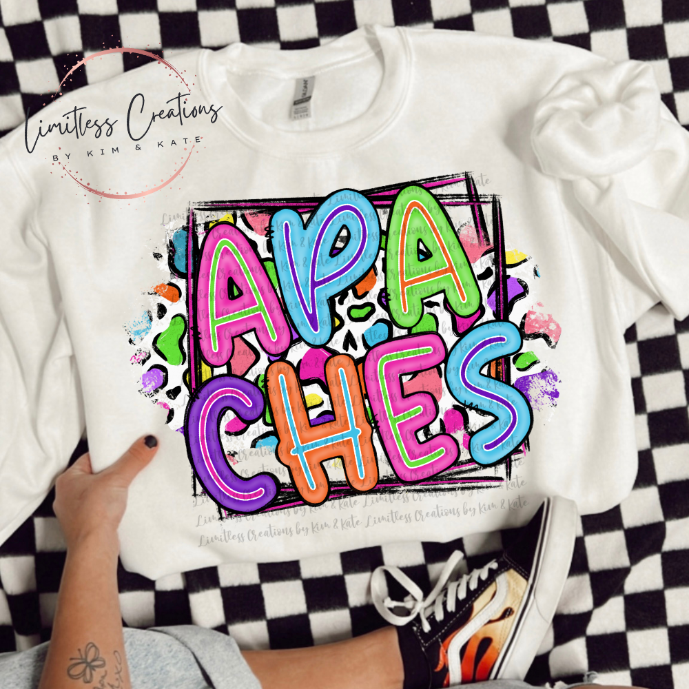 Bright Colors Apaches  Shirt