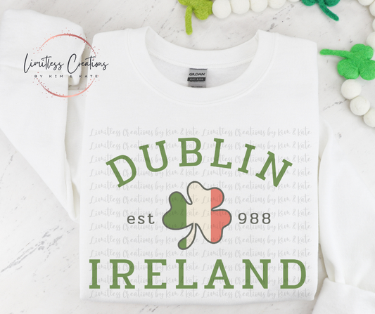 Dublin Ireland St Patrick's Day Shirt