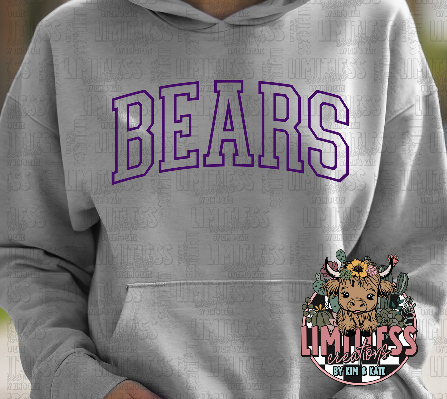 Bears Logo  School Spirit Shirt