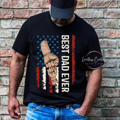 CUSTOMIZABLE FATHER/CHILD FIST BUMP SHIRT